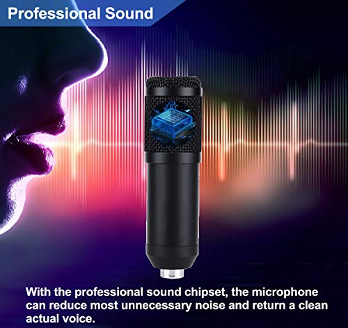 2 Upgraded%25E3%2580%2591+Condenser+Microphone+LiveStreaming+Adjustable