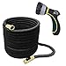 TheFitLife Best Expandable Garden Hose - 25/50/75/100 Feet Strongest Triple Core Latex and Solid Brass Fittings Free Spray Nozzle 3/4 USA Standard Easy Storage Kink Free Flexible Water Hose (100 Feet)