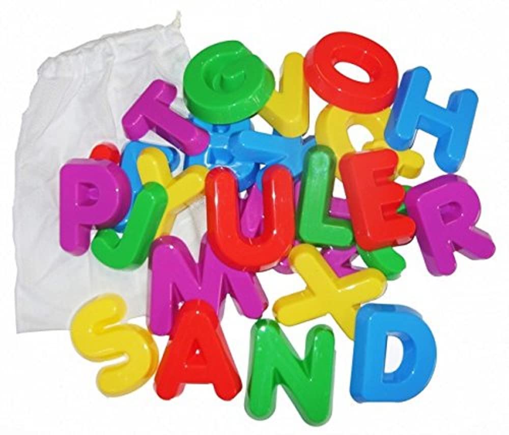 Learning resources Sand Moulds - Uppercase Alphabet