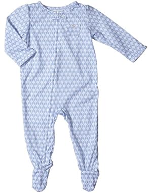 Baby Girls' Jersey Print Footie (Baby) - Geometric