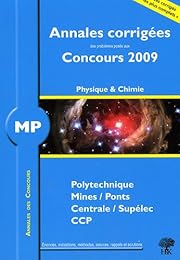Physique et chimie, MP