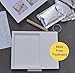 Baby Handprint Picture Frame Kit - Mold Free Treatment, 100% Glass Face, How to Video, Ideal Baby Shower Or Registry Gift for Newborn Boys Or Girls, Personalized Nursery Room Decor