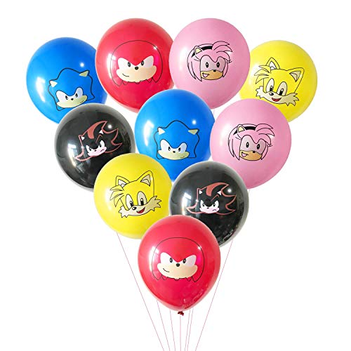40 Pcs Sonic the Hedgehog Balloons for Kids Birthday Party Decoration - //medicalbooks.filipinodoctors.org