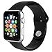Apple Watch Replacement Band - Valuebuybuy Soft Silicone Replacement Sports Wristbands Straps for Apple Wrist Watch iWatch All Models Formal Colors S/M Size-38mm/black