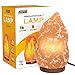 Himalayan Salt Lamp [3x FREE BULBS] Natural Shape Crystal Pink Salt Light with Solid Wooden Base | Air-Purifier Rock Salt Lamp 8 Lbs to 11 Lbs [PURIFYING THE AIR, REDUCE ASTHMA AND ALLERGY (2)