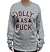 Jolly As Fuck Trendy Cool Fashion Funny Rude Nasty Christmas Long Sleeve Tee