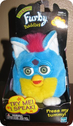 Furby Buddy Blue + Yellow