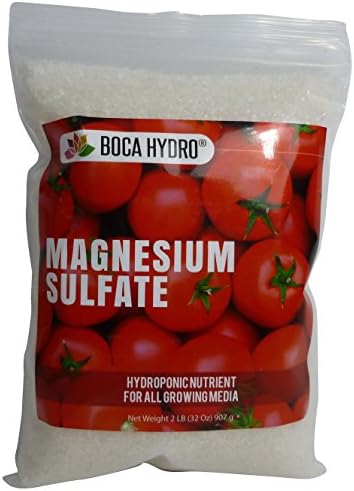 Boca Hydro Magnesium Sulfate Commercial Hydroponic Nutrient (2 LB)