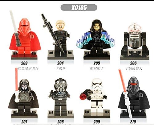 Dargo Superhero Star Wars Building Blocks Set 8pcs Darth Sith Storm Trooper New