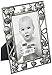 Malden International Designs Nursery Parade Picture Frame, 4x6, Silver