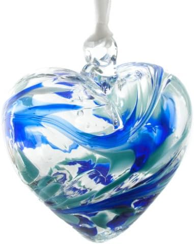 The Milford Collection - March Birthstone - Aquamarine - Heart