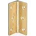 JB-102 Brass Stop Hinge 1-1/4