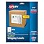 Amazon.com : Avery Shipping Labels for Laser Printers, 8.5 x 11 Inch, White, Box of 100 (5165 ...