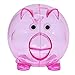 Tangc Clear Lovely Piggy Bank Coin Money Plastic Cash Openable Saving Box Kid Pig Gift
