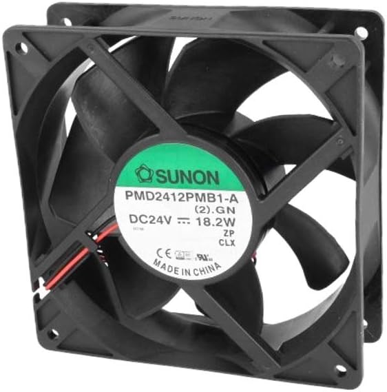 Sunon ventilador 120 x 38 mm PMD2412PMB1A DC 24 V 4200 U/min 54dBA rodamiento de bolas