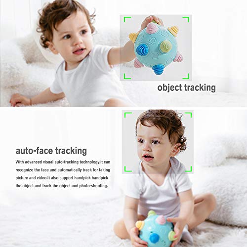 Zomei Smartphone Gimbal Handy Stabilisator mit 3 Achsen und Stativ Handheld Steadycam für Panoramaaufnahme, Gesicht und Objektverfolgung Kompatibel mit Phone Samsung Huawei und andere Handys