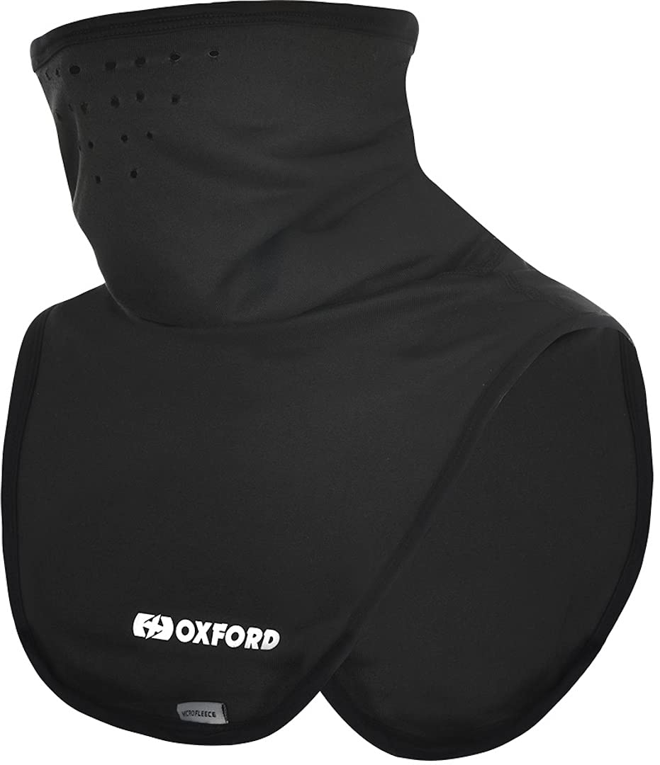 Oxford Deluxe Micro Fleece Black Face and Neck Tube Warmer. Base Layer. CA130