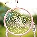 SOLEDI Dream Catcher Pink 35cm^11cm Handmade Traditional Circular Net Home Decor Wall Car Hanging Ornament Gift