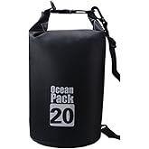 Bear Outdoor Dry Sack/Floating Waterproof Bag 2L/5L/10L/20L/30L for Boating, Kayaking, Hiking, Snowboarding, Camping, Rafting, Fishing and Backpacking