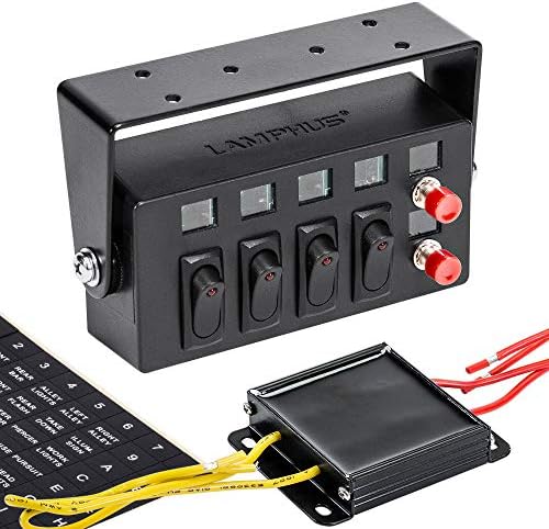 SWBX42 12V Rocker Switch Box