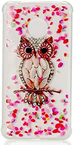 Galaxy S8 Plus Case Accessories Fashion Back Clear Ultra Slim Fit Protective Shock-Absorption Bumper Flip Folio Cover Shell Anti-Scratch Compatible for Samsung S8Plus S8+ 2017 6.2" SM-G9 Petal Cat Owl