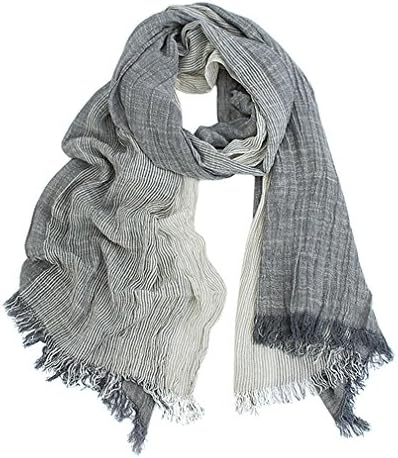 TOPSTORE01 Men's Scarf Wraps Winter Scarves Warm 100% Cotton Gentleman Fashion Accessories