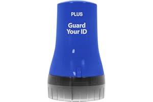GYID Identity Theft Prevention and Personal Privacy Protection Advanced Roller by Guard Your ID, Blue, Wide