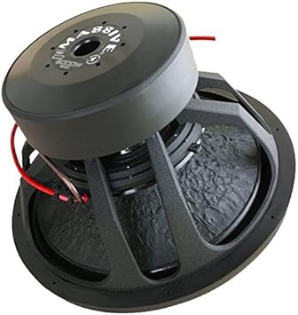 massive audio 18 inch subwoofer