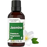 Horbäach Jasmine Fragrance Oil | 1 fl oz (30ml) | Premium Grade | for Diffusers, Candle and Soap Making, Aroma Spray, DIY Pro