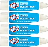 Clorox Zero Splash Bleach Pen, 4 Pens