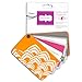 Mead Organizher Loyalty Card Organizher, 20 Cards, 3.38 x 2.12 Inches, Orange (33129)