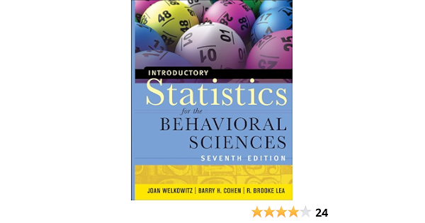 Introductory Statistics For The Behavioral Sciences 7 Welkowitz Joan Cohen Barry H Lea R Brooke Amazon Com