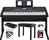 Yamaha DGX-660 88 Key Grand Digital Piano with Knox Piano...