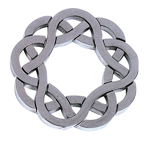 COASTER Hanayama Cast Metal Brain Teaser Puzzle (Level 4)
