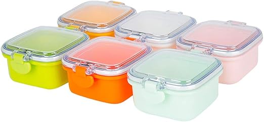 Zoylink - Caja de Almacenamiento de Alimentos para bebé, portátil, a