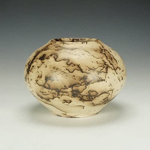 Download Amazon.com: Horse hair Raku pottery. Black and white.: Handmade