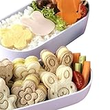 Sunday&May Rabbit Bear Flower Shape DIY Sandwich Bread Cutter Mold Mould