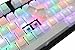 MK Disco TKL White PBT RGB Backlit Mechanical Keyboard (KBT Brown Switch)