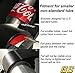 GS Power Tube Clamp Bracket (Choice 1/1.25/1.75/2 inch) Mount LED Light bar Radio Antenna Safety Flag on Rack Roll Cage Bumper Bull Bar on Boat Bike Truck Motorcycle ATV UTV (2 pc)