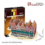 CubicFun 3D Puzzle 45 Pieces: Bruges Markt Grand Place