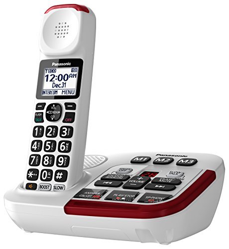 Panasonic-KX-TGM420W-Amplified-Cordless-Phone-with-Digital-Answering-Machine-1-Handset-White