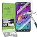 (2 Pack) Note 4 Screen Protector Glass, ANSOTT Premium Tempered Glass 0.26mm Anti-scratch,Bubble Free,Explosion-proof ,Pressure-resistant 9h Hardness Screen Protector for Samsung Galaxy Note 4