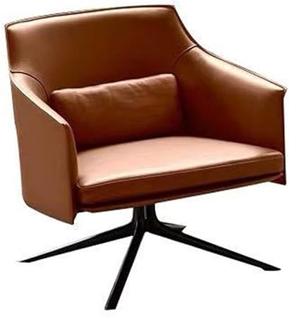 Sofa Single Sofa Living Room Modern Minimalist Designer Rotating Leather Sofa Chair Detachable Installation Suitable For Restaurants And Hotels Color Orange Size One Size Amazon Co Uk Kitchen Home