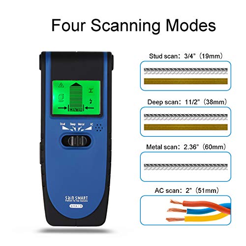 image for SainSmart ToolPAC SMA19 Stud Finder Wall Scanner Electric Multi-functi