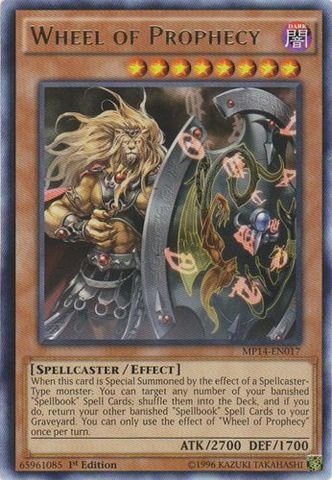 Yu-Gi-Oh! - Wheel of Prophecy (MP14-EN017) - Mega Pack 2014 - 1st Edition - Rare