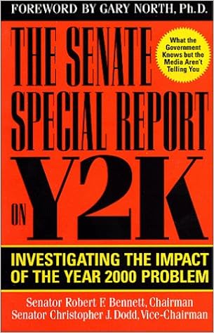 The Senate Special Report On Y2k Christopher J Dodd - 