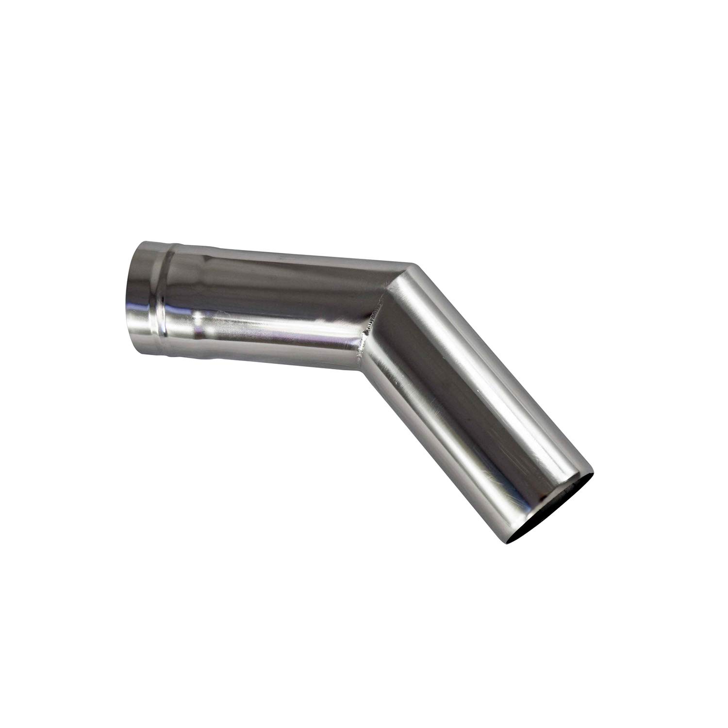 Winnerwell 45 Degree Pipe Section 2.1 Inch | For Small Size Tent Stoves with 2.1 Inch Diameter Chimney Pipes