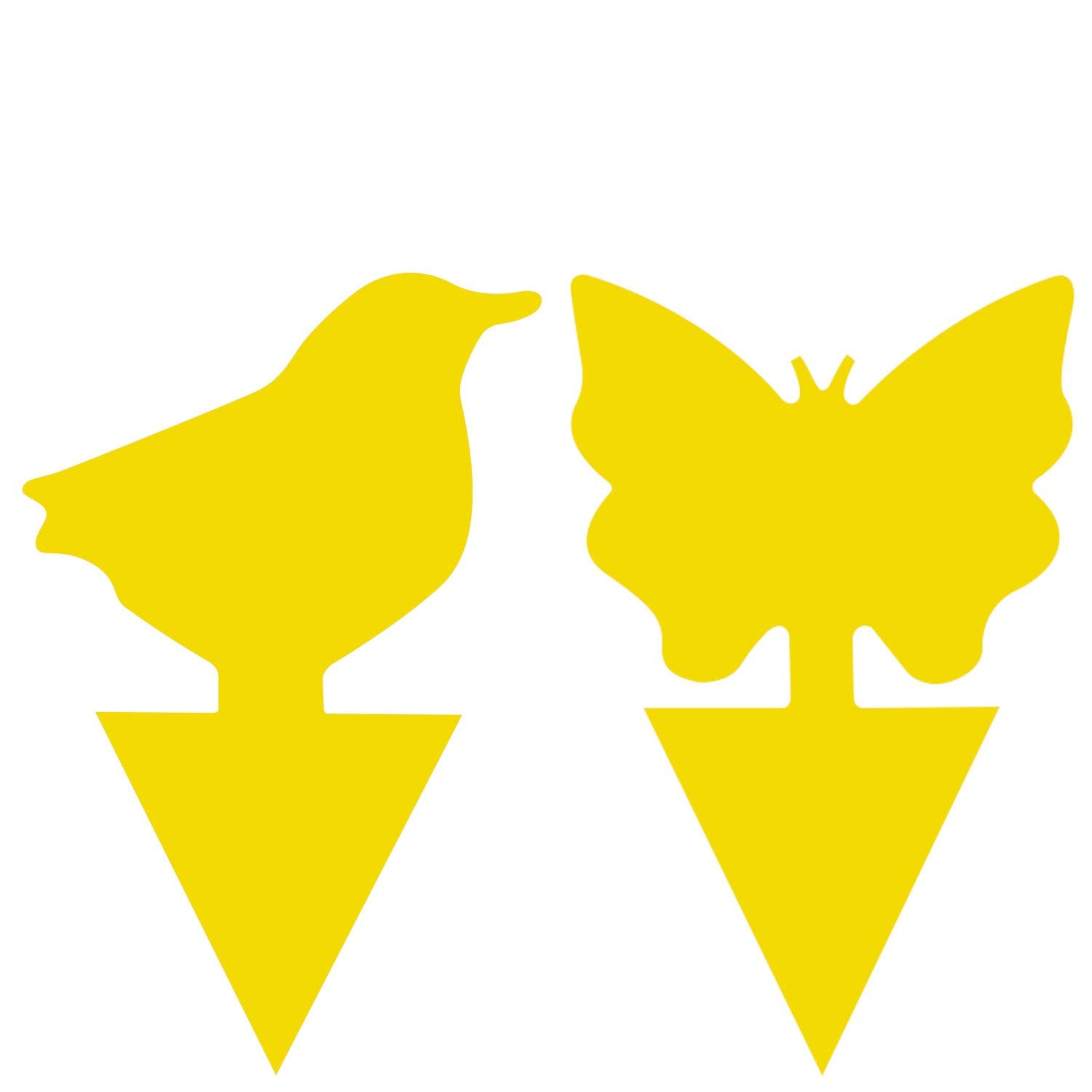 48 Pack Gnat Traps for House Indoor, Sticky Traps Fruit Fly Traps for Indoors Fungus Gnat Sticky Trap, Plant Bug Sticky Trap Gnat Killer Indoor Flying Insects Kitchen Flies Trap