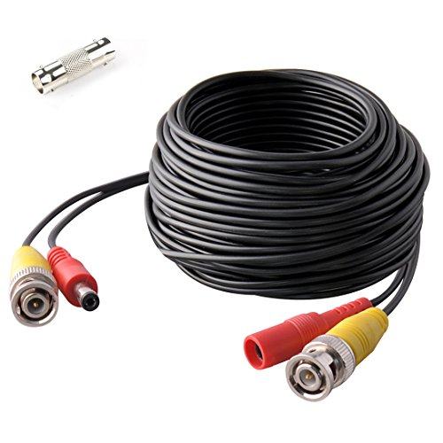 ISEEUSEE-Balck-60Feet-BNC-Video-Power-Security-Camera-Extension-Cable-Pre-made-All-in-One-Wire-with-Connector-for-CCTV-DVR-Surveillance-system