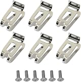 CHEYLIZI 6 Stainless Steel Makita 18V LXT Drill Belt Hook Clips Replacement view 1